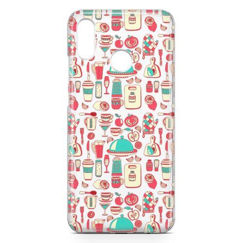 Huawei P20 Lite Kılıf Sofra Mutfak Arka Kapak Koruma Desenli Full Koruyucu