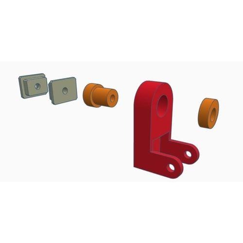 Anycubic Kobra Üst Montaj Tek Bobin II V2 Doğrudan Sürüş için 3D Baskı (Bu ürün Sadece Plastik parçadır - Almadan Önce Soru Sorabilirsiniz)