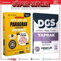 Pegem Ezberbozan Paragraf Soru ve Yediiklim DGS Sayısal Sözel Yetenek Çek Kopart Yaprak Test Seti 2 Kitap