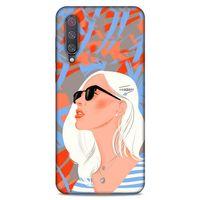 Lopard Xiaomi Mi 9 Uyumlu Kılıf Sürreal Yüzler ♀ (13) Silikon Kap Baskılı