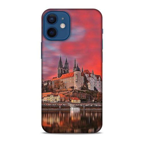 Apple iPhone 12 Mini Kılıf Almanya (30) Silicone Case Nehir Şato