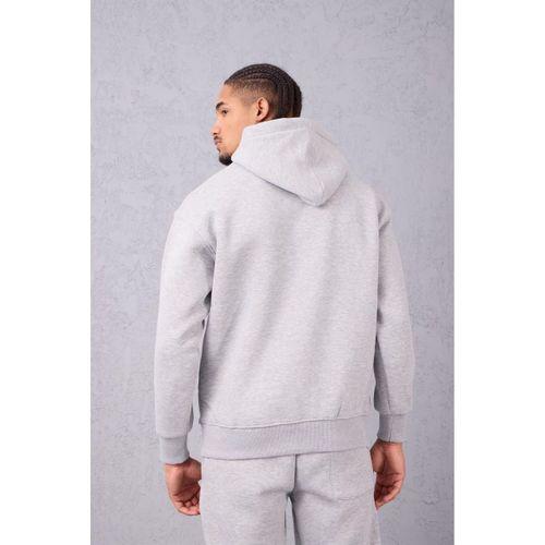 Şardonlu Kanguru Cepli Sweatshirt - 3 İplik Şardonlu Lastik Paça Erkek Eşofman Altı- Eşofman Takımı - Grimelanj