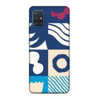 Samsung Galaxy A51 Uyumlu Kılıf Insomnia (20) Koruyucu Kılıf Mavi