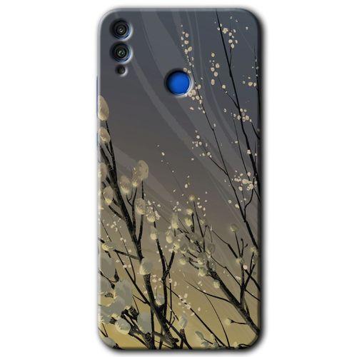 Honor 8x Kılıf HD Desen Baskılı Arka Kapak - Branches Flowers