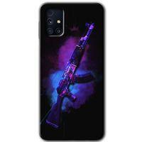 Samsung Galaxy M31s Kılıf Kapak - AK +Hayalet Ekran Yandan Gözükmez
