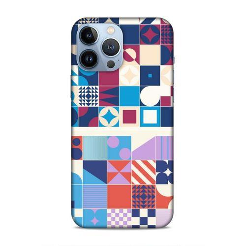 Apple iPhone 13 Pro Max Uyumlu Kılıf Insomnia (5) Koruma Kabı Lacivert Kırmızı