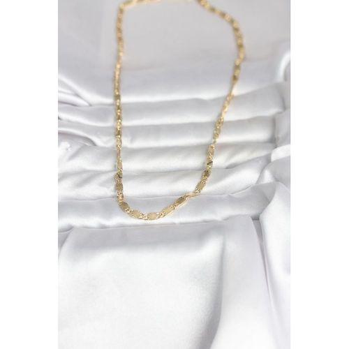 CM 14K Gold Renk Lazer Model 45 cm Kadın Kolye