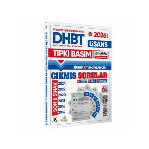 2026 KPSS-DHBT Lisans ÖSYM Çıkmış Soru Tıpkı Basım 6’lı Kitapçık Türkiye Geneli Deneme Paketi