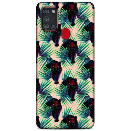 Lopard Samsung Galaxy A21s Uyumlu Kılıf Manipülasyon ☻ (6) Silikon Kılıf Desenli