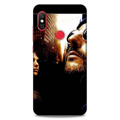 Lopard Xiaomi Mi A2 Lite Uyumlu Kılıf IMDB Film (40) Fit Silikon Kılıf Léon