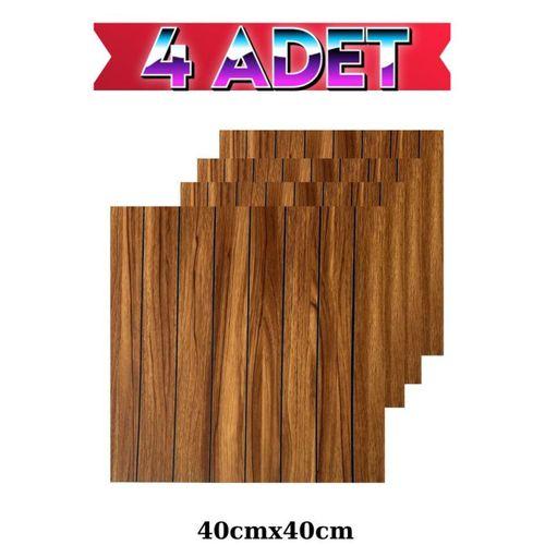 4 Adet 40cmx40cm Kendinden Yapışkanlı SXP Akustik Duvar Paneli Kağıdı Sticker Ofis Salon Otel Nw198