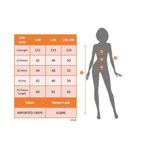Kadın Uzun Kollu Yandan Düğmeli Kruvaze Yaka Detaylı Midi Ithal Krep Elbise