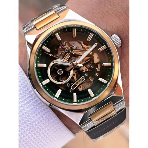 Bigotti Otomatik Ve Kurmalı Çelik Karatma Ve Renk Atma Yapmaz 5 Atm Erkek Kol Saati EBG.10692.4