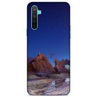 Lopard Oppo Realme 6i Uyumlu Kılıf Gece'S (14) Lansman Kılıf Parliement Mavi