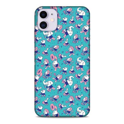 Animax Müzisyen Hayvanlar Apple Iphone 11 Kılıf Desenli Silikon