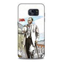 Samsung Galaxy S7 Edge Kılıf Atatürk (50) Shockproof Kılıf Şehir