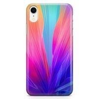 Apple iPhone XR Kılıf Makro Çiçek Arka Kapak Koruma Desenli Full Koruyucu