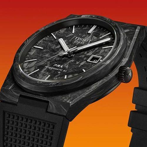 T1379079720100 Tissot PRX Powermatic 80 Carbon Erkek Kol Saati T137.907.97.201.00