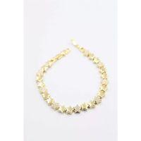 Taşlı Yıldız Bileklik - Altın