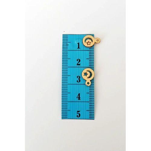 Oya Abiye Bileklik Kolye Pleksi Metalik Plastik Pul Altın Renk 8 gram 85 adet - BNC483