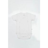 Organik Natural Basic Style Kruvaze Yarım Kol Body BS17101 Beyaz