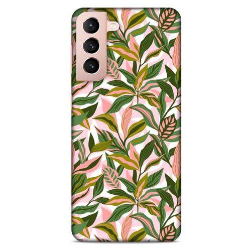 Lopard Samsung Galaxy S21 Uyumlu Kılıf Botanix (83) Hybrid Kılıf