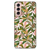 Lopard Samsung Galaxy S21 Uyumlu Kılıf Botanix (83) Hybrid Kılıf