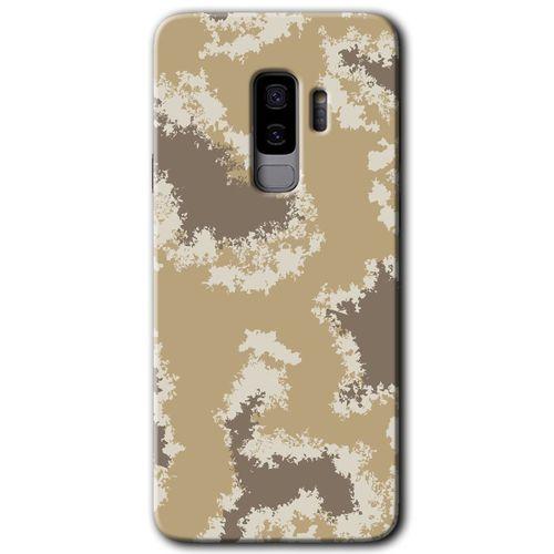 Galaxy S9 Plus Kılıf HD Desen Baskılı Arka Kapak - Kamuflaj 33 + Kırılmaz Cam