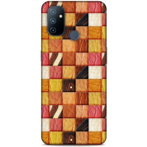 Huawei P40 Pro Kılıf Patchwork (2) Kabı Turuncu Sarı