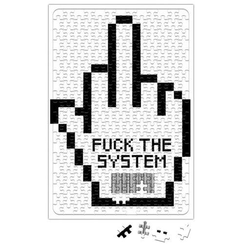 Fuuck The System Puzzle 240 Parça Yapboz