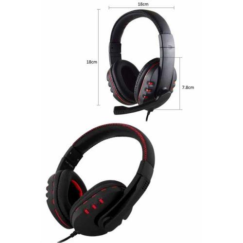 Mikrofonlu  Kulaklık  Kulaklığı Yüksek Ses Kaliteli Stereo Yumuşak Yastıklar