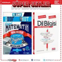 Orijinal Yayınları 11. Sınıf Matematik ODF KDT Seti ve AKM Dil Bilgisi Soru Bankası Seti 2 Kitap