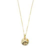 Güneş Kolye - Altın