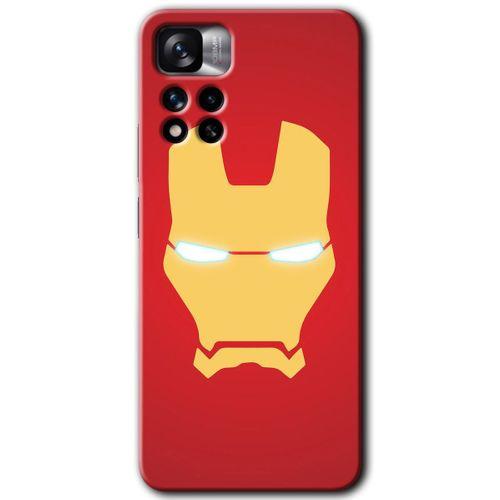 Potkal Hediye Fabrikası Xiaomi Redmi Note 11 Pro Plus 5G Kılıf HD Desen Baskılı Arka Kapak - Yarım Mermer