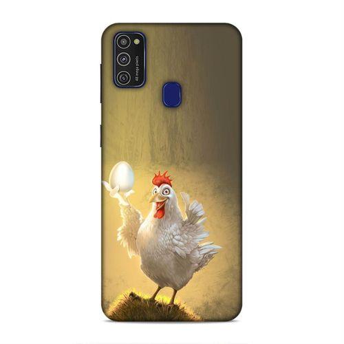 Samsung Galaxy M21 Kılıf Yumurtam Benim Arka Kapak Silikon Koruma Full Koruyucu
