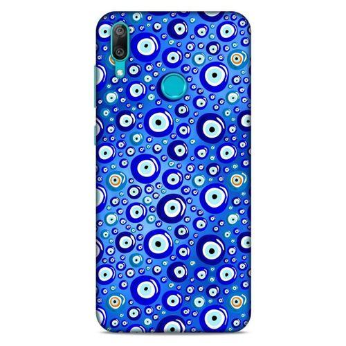 Nazarium (37) Desenli Silikon Kapak Huawei Y7 Prime 2019 Kılıf