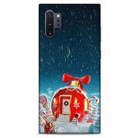 Samsung Galaxy Note 10 Plus Kılıf Snowix (9) Kılıf Kırmızı