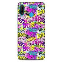 Graffitix (11) Desenli Silikon Kapak Huawei P30 Lite Kılıf