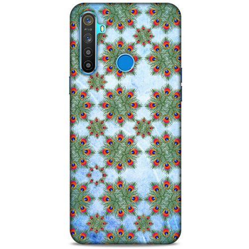 Oppo Realme 5i Kılıf Desenli Özel Seri Tüyler (24) Darbe Emici Kılıf