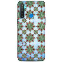 Oppo Realme 5i Kılıf Desenli Özel Seri Tüyler (24) Darbe Emici Kılıf