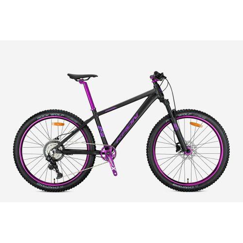 Kron Rebel 27.5 Jant Dağ Bisikleti Siyah-Mor 42 cm