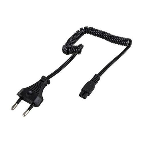 220 Volt Spiral Model Ceyran Power Kablo 1 Metre (Traş Makineleri-Işıldaklar İçin)