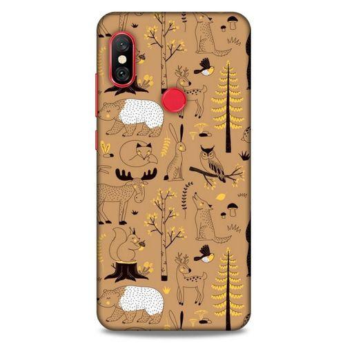 Animax Yaban Hayatı Xiaomi Mi A2 Lite Kılıf Desenli Silikon