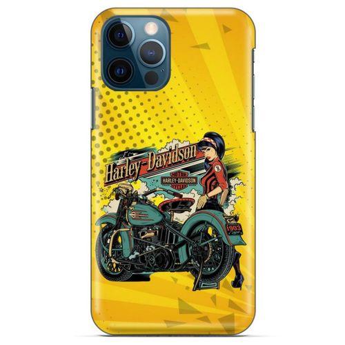 Apple iPhone 13 Pro Uyumlu Kılıf Motorsiklet (44) Tough Armor Kılıf Harley