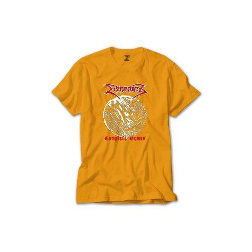 Dismember Complete Demos Renkli Tişört Sarı Renkli