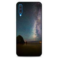 Lopard Samsung Galaxy A30s Uyumlu Kılıf Gece'S (20) Koruyucu Kılıf Siyah Yeşil