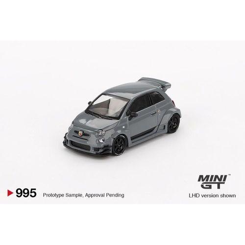 Mini GT Abarth 595 LB-WORKS x Abas Works Grey 995