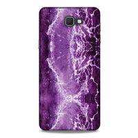 Mermer Desenli (18) Tema Telefon Kılıfları Mor Samsung Galaxy J7 Prime Kılıf