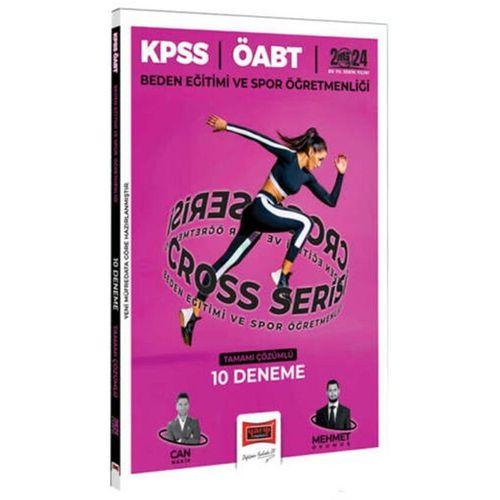 2024 ÖABT Beden Eğitimi ve Spor Öğretmenliği Cross Serisi Tamamı Çözümlü 10 Deneme Yargı Yayınları