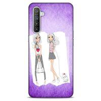 Sokak Modası 97 Oppo Realme XT Kılıf Desenli Silikon